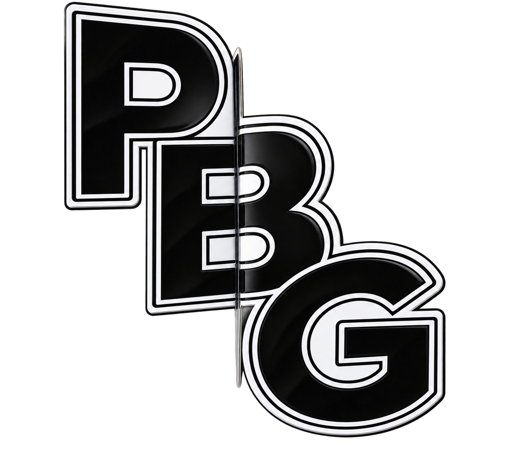 PBG Pop-Up Business Card — closed